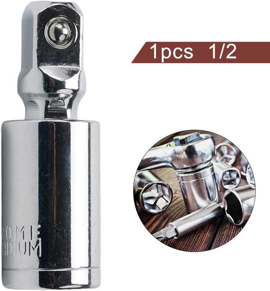 ya 14 9.20 baidi Socket Adapter De 1/2 1/4 1pc Chrome Vanadium Steel Silver-1