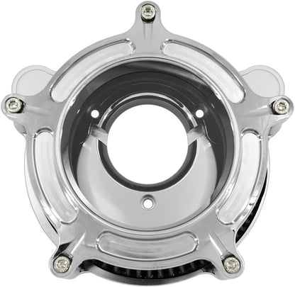 ya 5 8.10 Overt Air Filter Cleaner Grey Intake Fit for Harley Road Electra Glide 2008-2016