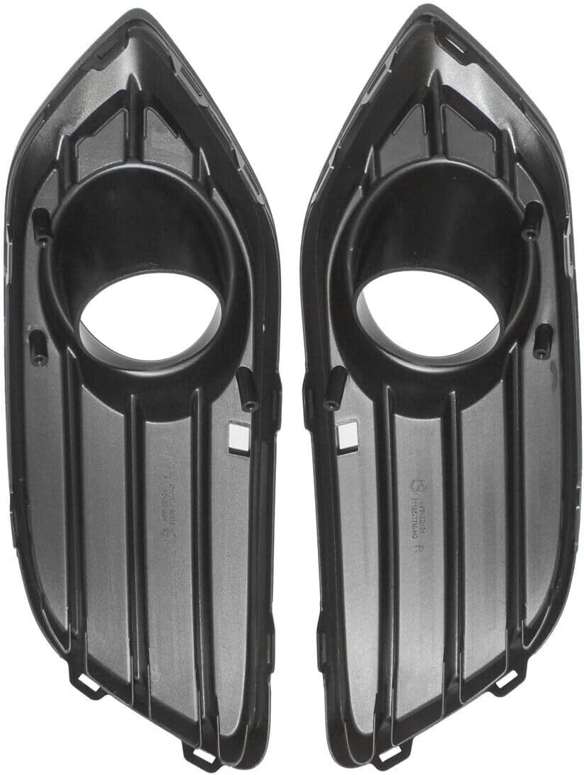 ya 4 8.10 Pair Front Fog Light Lamp Trim Cover Grille Bezel Fit for Honda HR-V 2019-2021