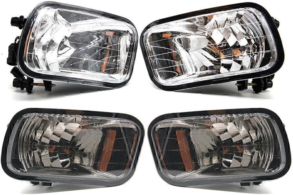 ya 4 8.10 Front Fog Light Lamps LH+RH for Dodge for Ram 1500 2500 3500 2011-2012 1500 2009-10