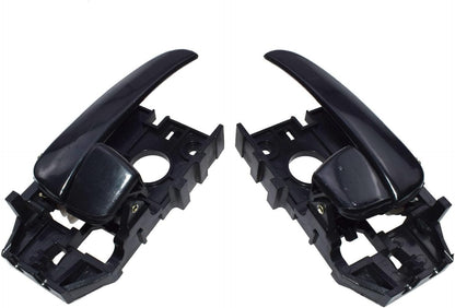 ya 4 8.8.2 Interior Front Left and Right Black Door Handle for Hyundai for Elantra 2001-2006 2X