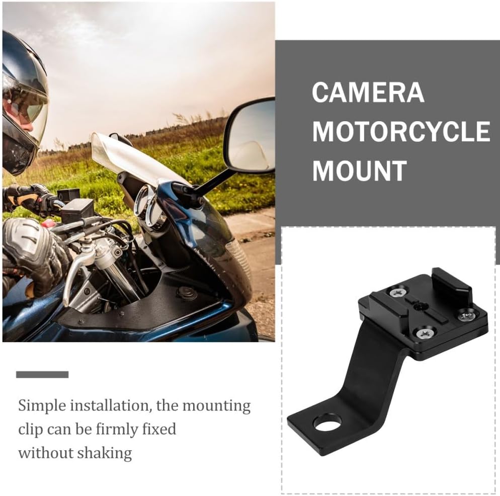 ya 4 8.14 Motorcycle Rearview Mirror Bracket Riding Holder Bike Camera Mount