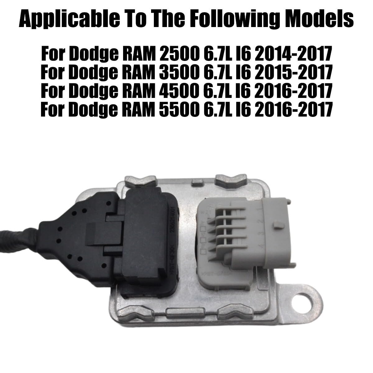 ya 9 10.24 Nitrogen Oxide Sensor 5WK97360 68197109AA Compatible with for Ram 2500 3500 4500-