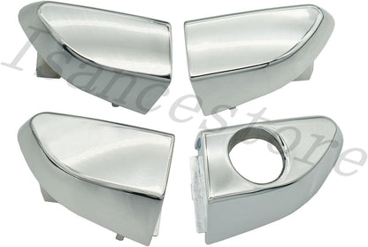 ya 5 8.24 baidi Exterior Chrome Door Handle Protector Front and Rear Cover for Hyundai for Tucson 2016-2021