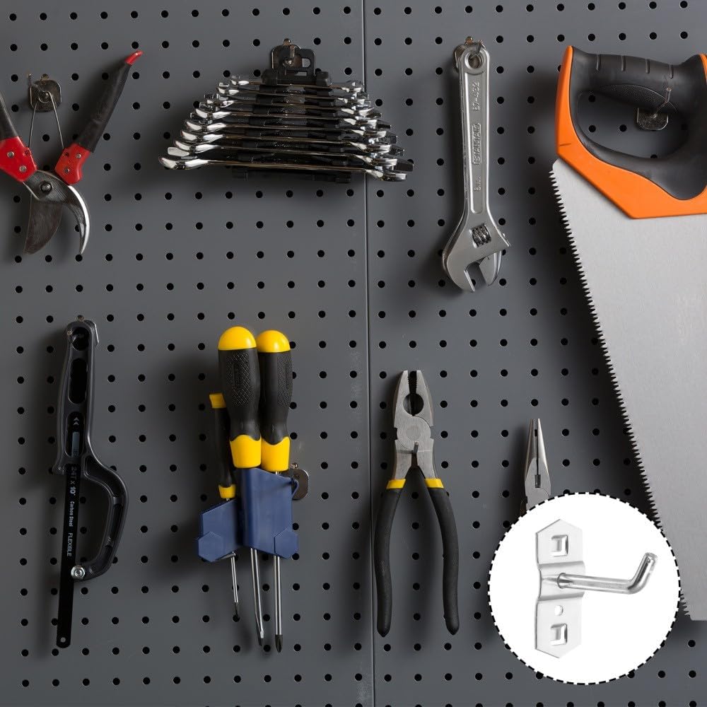 ya 26 10.21 baidi 12 Pcs Supermarket Shelf Rack Hook Exhibition Display Hook Fit for Square Tube