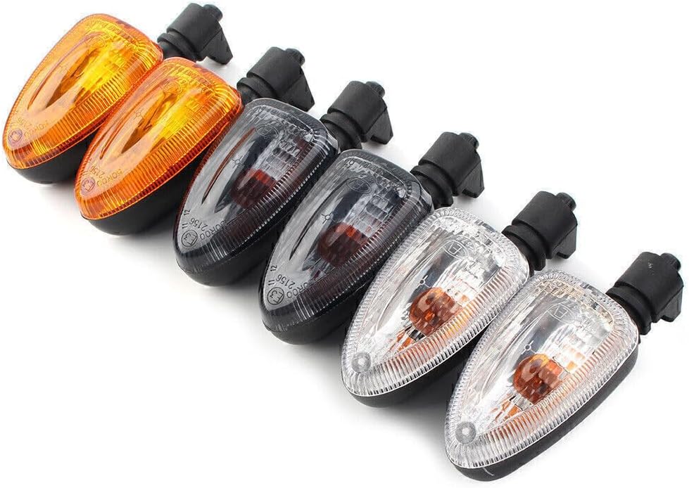 ya 13 9.15 baidi for BMW F650GS R1200GS F800GS HP2 Enduro Turn Signal Light Indicator Amber Lens