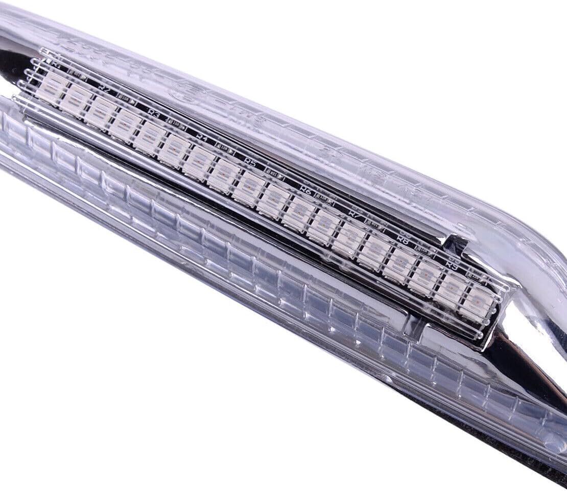 ya 4 8.14 One pair of dynamic LED side marker turn signal lights fits for BMW X1 E84 X3 E83 E87/E88