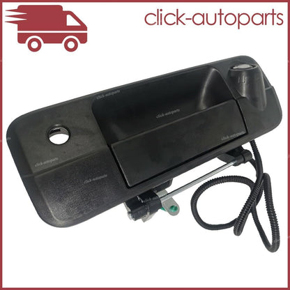 ya 10 9.16 baidi Black Tailgate Handle w/Wire & Backup Camera for 2016-2021 for Toyota Tacoma Tundra