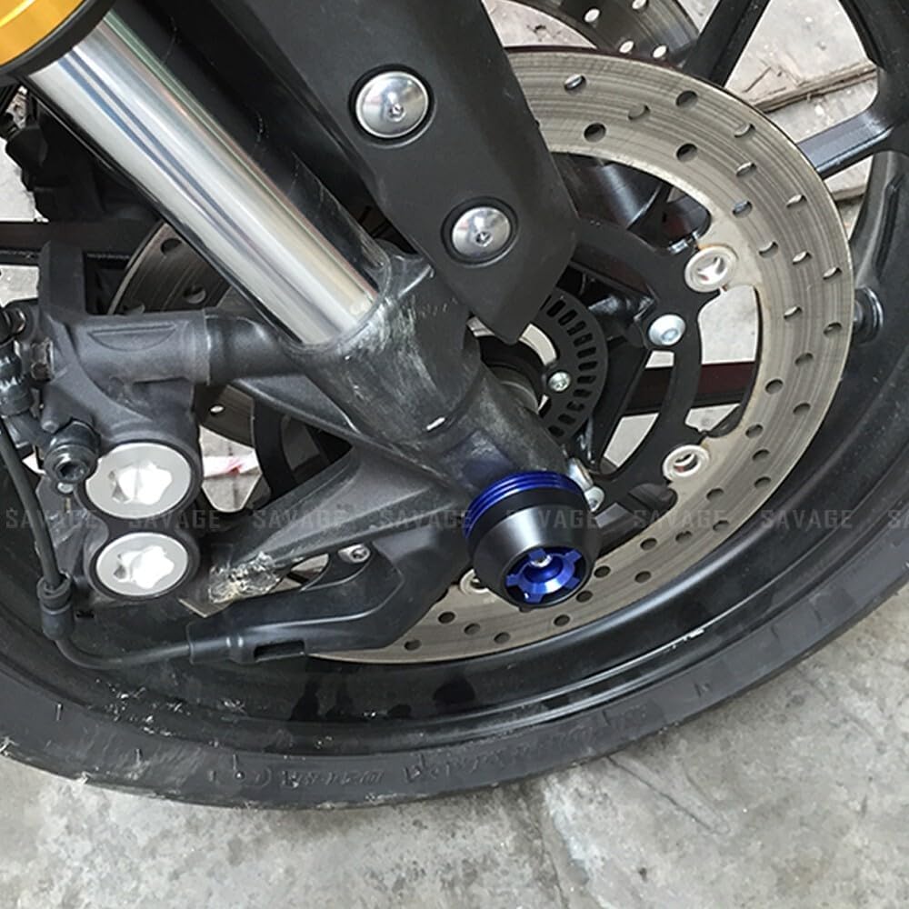 ya 23 10.7 baidi CNC Front Wheel Fork Axle Slider Protector for Honda CB1000R CBR1000RR 1Pack
