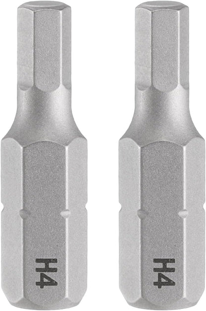 ya 14 9.20 baidi 2pcs H4.0 Magnetic Hex Screwdriver Bit 1/4 Hex Shank 25mm Length S2 Steel-1
