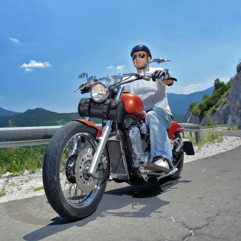 ya 2 8.15 Motorcycle 8mm Threaded Rearview Mirror for Yamaha Royal Star V Star 1100 1300
