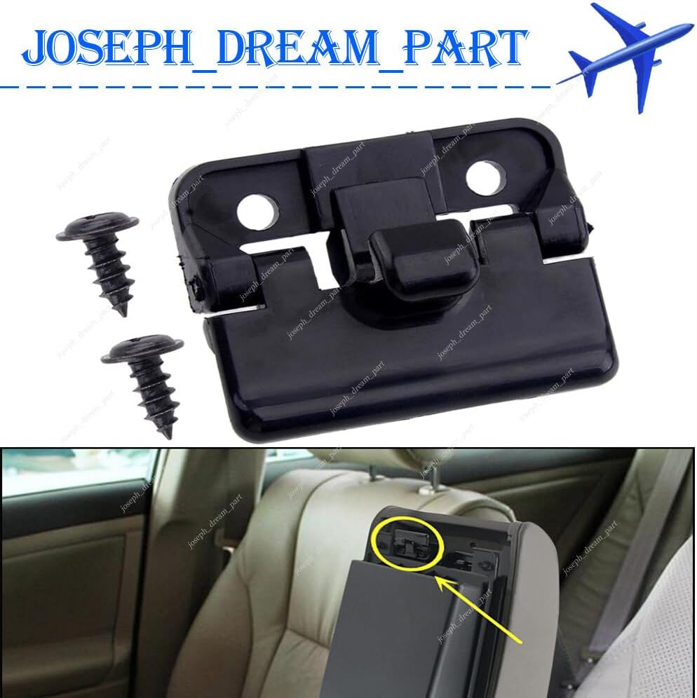 ya 4 8.24 baidi Fits for Toyota Highlander for Scion with 2 Screws Center Console Armrest Lock Latch Lid