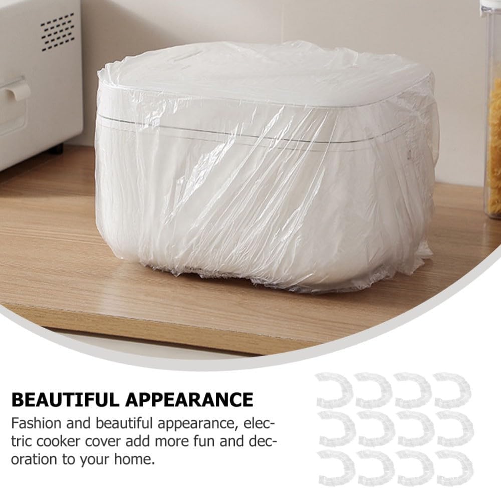 ya 14 9.20 baidi 20 Pcs Round Covers Dust Plastic Small Appliance for Rice Cooker-1
