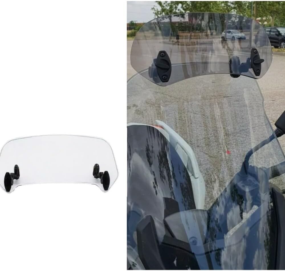 ya 23 10.7 baidi Motorcycle adjustable clip-on windshield extension boiler windshield deflector -