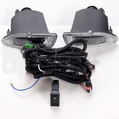 ya 2 8.15 1 set of front fog lights+wiring harness and switch suitable for Toyota Hilux 2002-2005