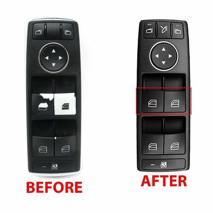 ya 8 8.24 baidi Driver Master Window Switch Button Cap for Mercedes ML GL R Class W164 X164 W251
