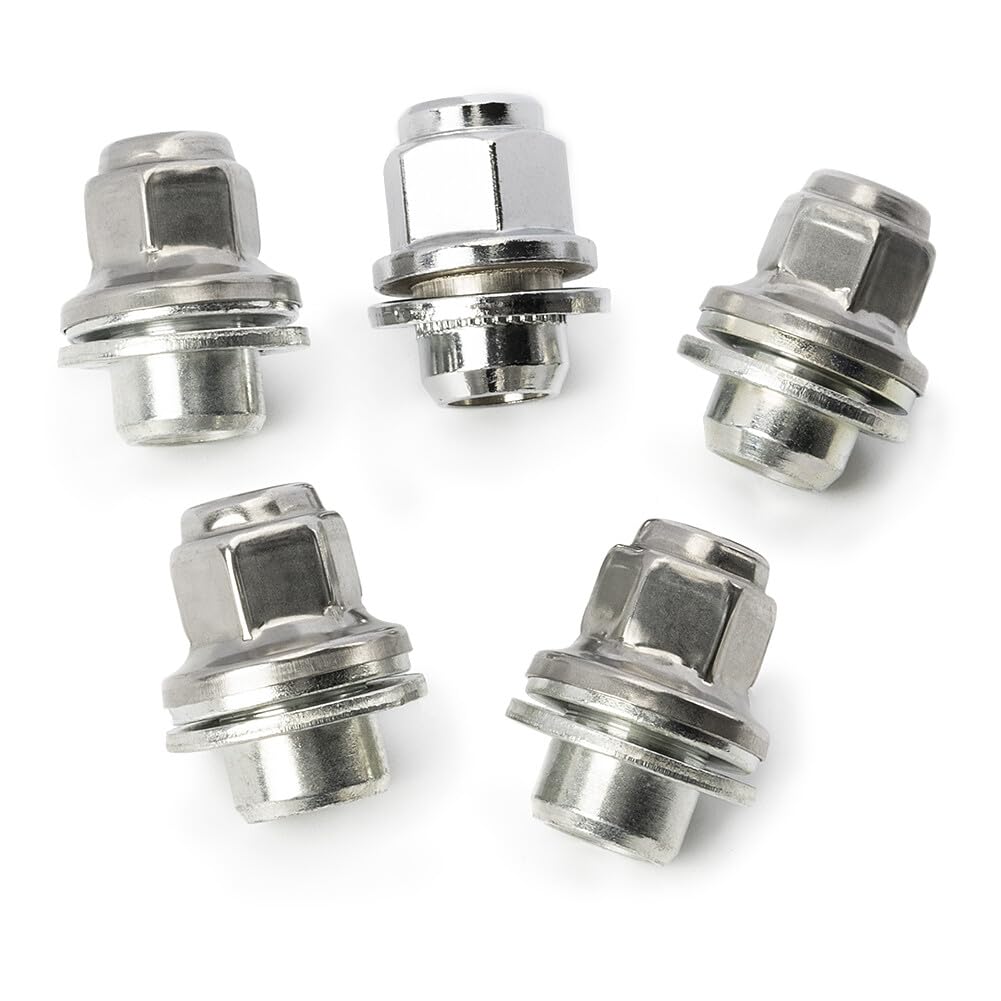 ya 10 9.16 baidi 5X Stainless Steel Lug Nuts Fit for Jaguar S-Type X-Type XJ XF C2C35294010 1999-2011