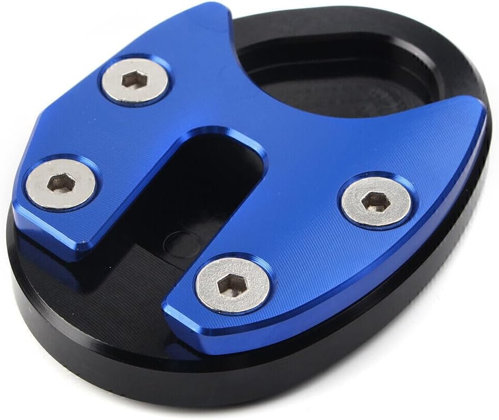 ya 2 8.15 Motor kickstand Foot Support Side Stand Pad Fit SYM MAXSYM TL500 19-2021 Blau
