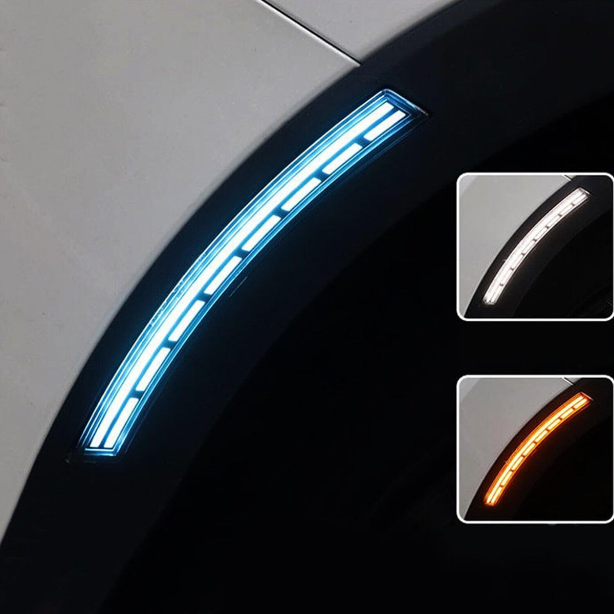 ya 13 9.15 baidi Suitable for Honda CRV 2023-2024 Wheel Arch LED Fog Light DRL Daytime Runni