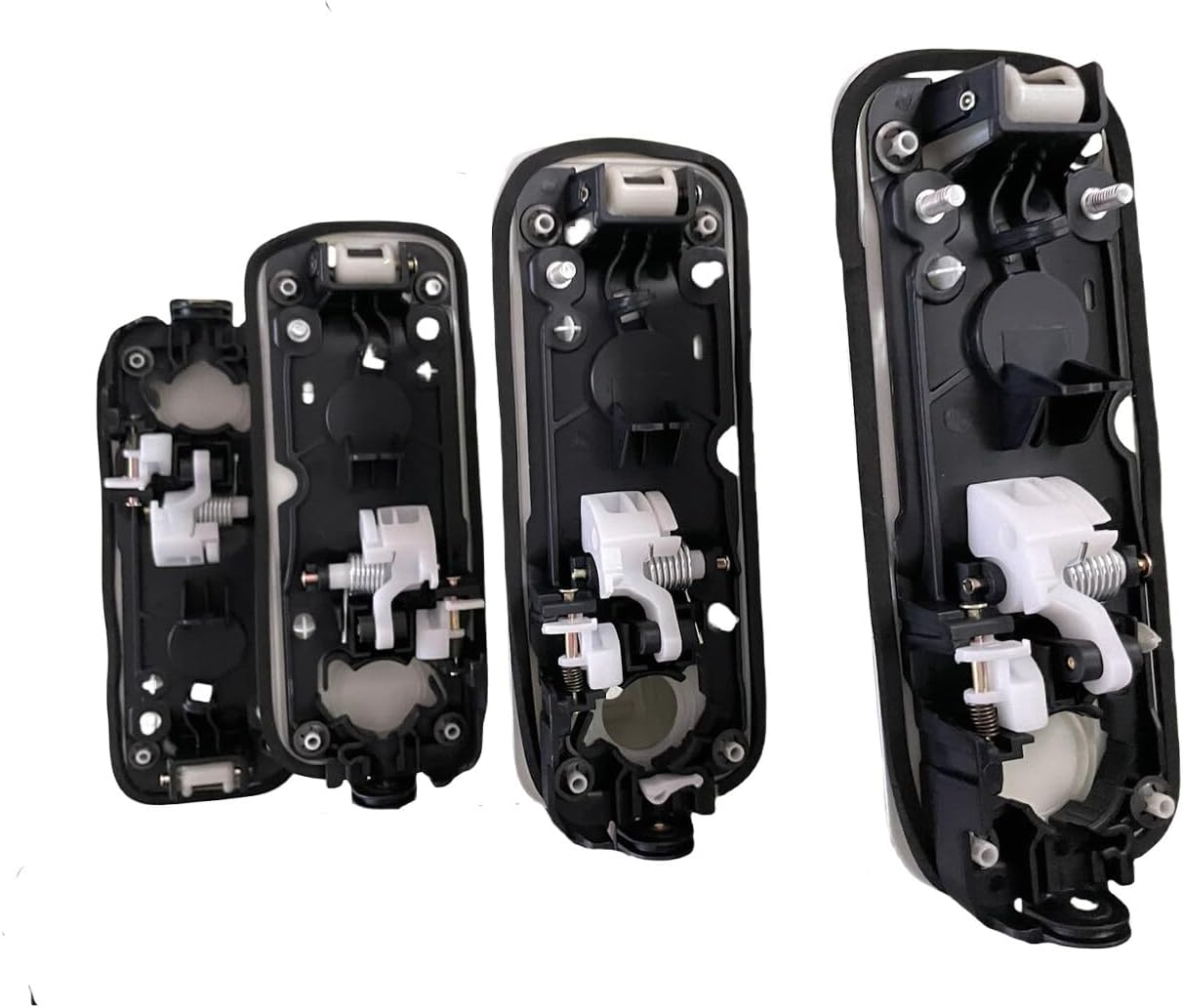 ya 5 8.10 Silver Door Handles Front & Rear Set 4Pcs Fits 2017-2020 for Ford F-250 F-350