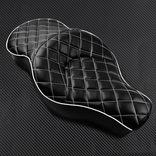 ya 4 8.8.2 Diamond Driver Passenger Two Up for SEAT Fit for Harley Sportster XL 883 1200 04-18