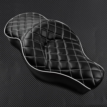 ya 5 8.24 baidi Diamond Driver Passenger Two Up for SEAT Fit for Harley Sportster XL 883 1200 04-18