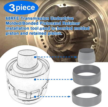 ya 6 8.24 baidi 3PCS 68RFE Transmission Underdrive Piston Retainer Install Tool for Dodge