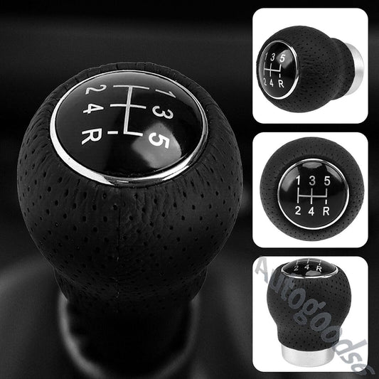 ya 4 8.14 5 Speed Black Car Shift Knob Gear Stick Shifter Leather for 1988-11 for Ford Ranger
