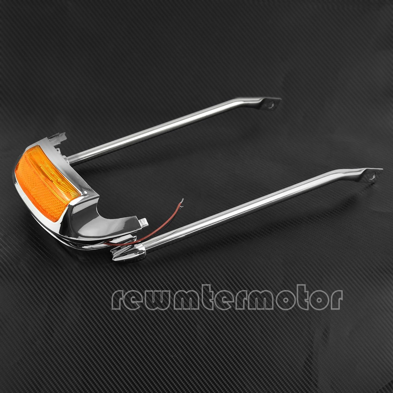 ya 7 8.24 baidi Air Wing Front Fender Rail Tip Light Fit for Harley Touring FLHTCU FLHTCUL 14-20
