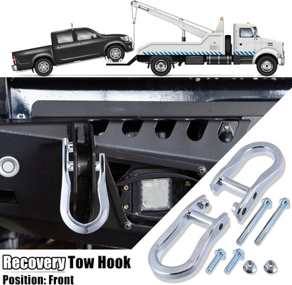 ya 4 8.8.2 Double Tow Hook 84192871 for 2007-2019 for Chevrolet for Silverado for GMC for Sierra 1500 New