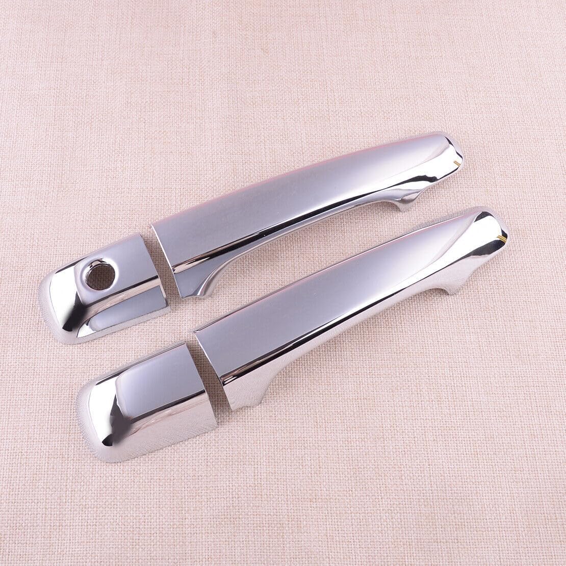 ya 2 8.15 8-Pack ABS Chrome Side Exterior Door Handle Cover Trim Fits for Volvo XC60 2009-15