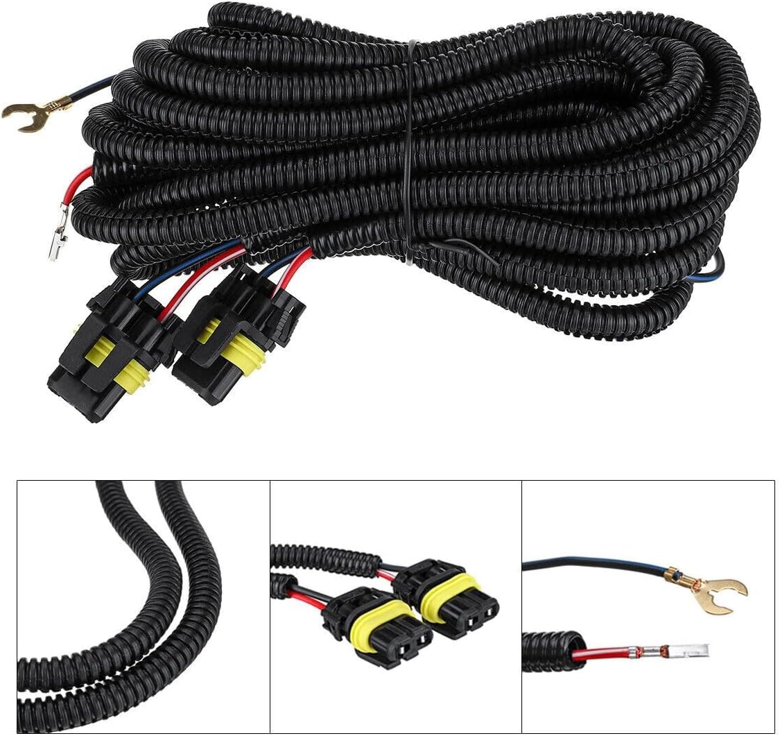 ya 13 9.15 baidi For for Chevy for Silverado Fog Light Wiring Harness-Kit 2003-2007 1500 2500 HD Classic