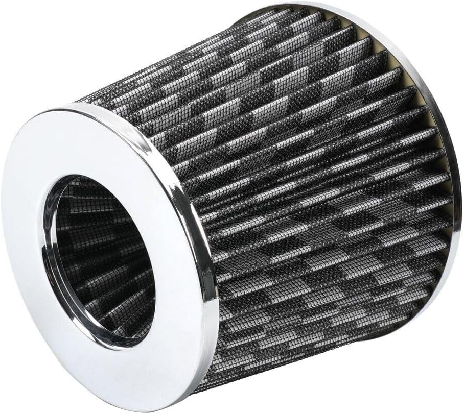 ya 13 9.15 baidi Carbon Fiber 3 High Flow Inlet Cold Air Intake Cone Replacement Dry Air Filter