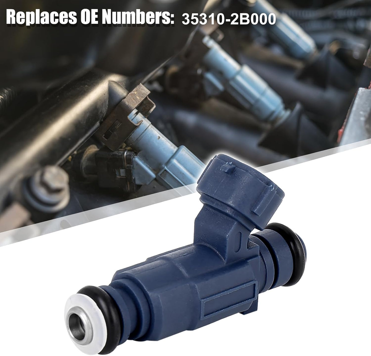 ya 10 9.16 zhengce 35310-2B000 4X Fuel Injector Suitable for Modern i30 1.4L 1.6L 2007-2016 Su