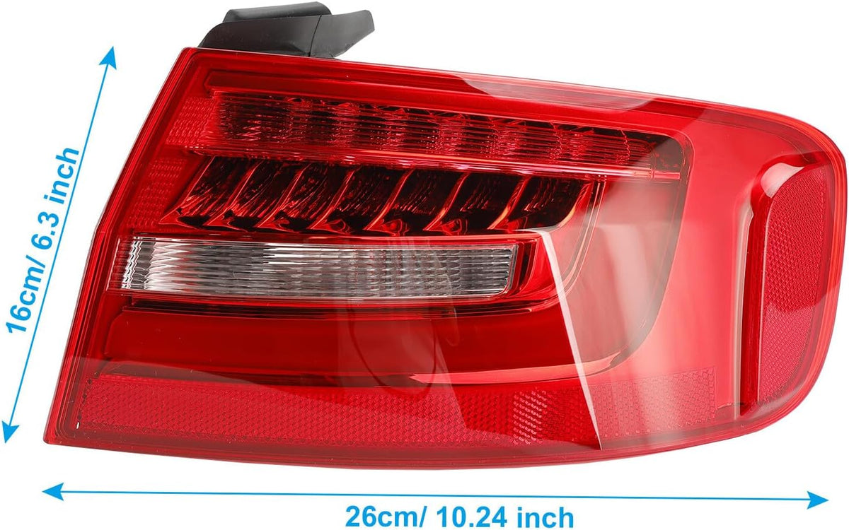 ya 10 9.16 zhengce Right Outer Rear Tail Light Lamp 8K5945096AC for Audi A4 B8.5PA 2013~16