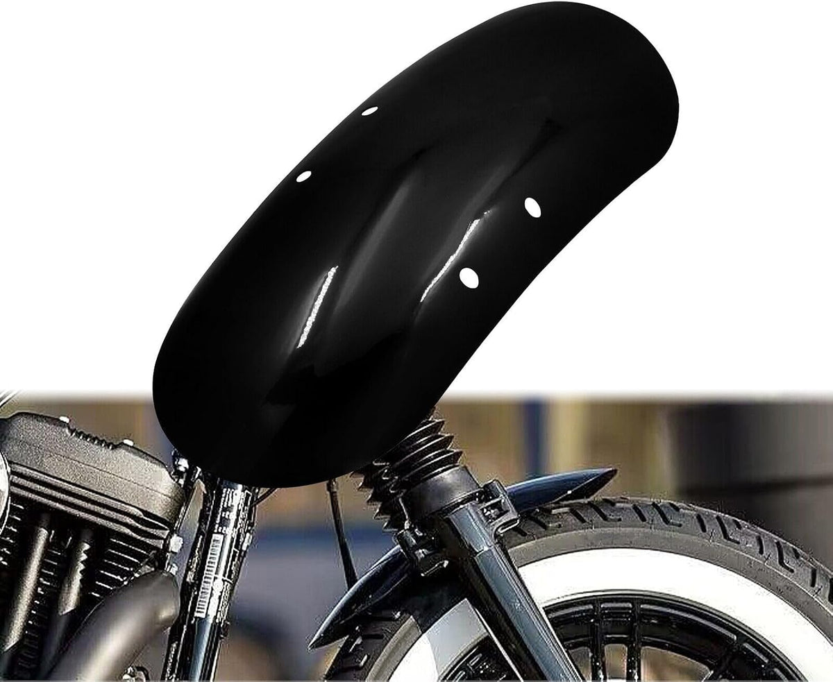 ya 23 10.7 baidi Glossy Black Motorcycle Front Fender Cover for Harley 48 Forty Eight 10+-