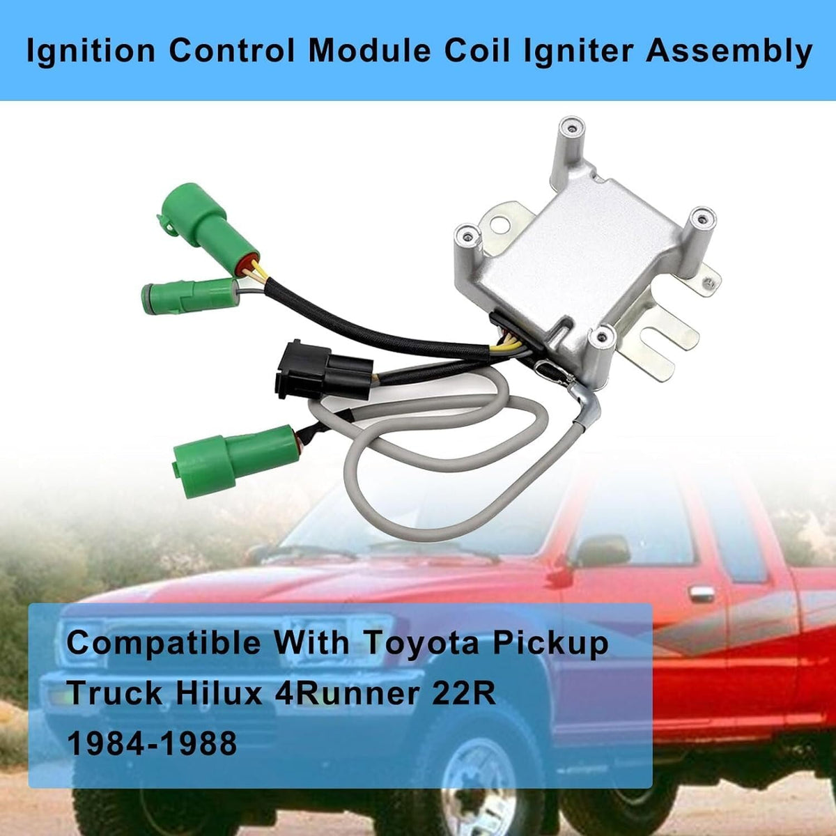ya 9 10.24 Ignition Module 89620-35140 131100-3752 for Toyota Hilux for 4Runner Pickup Truck -