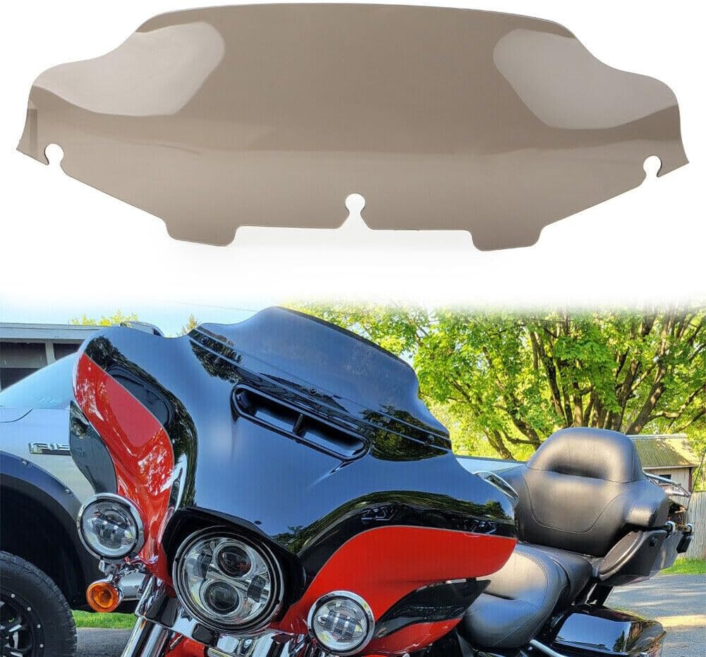 ya 2 8.15 for Harley Touring Electra Street Glide 6/8 /9.5 Wave Windshield Windscreen