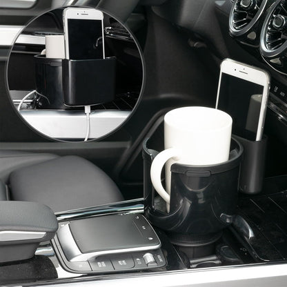ya 9 10.24 Universal Car Cup Holder Adapter Expander for Large Bottles Mugs Multifunct