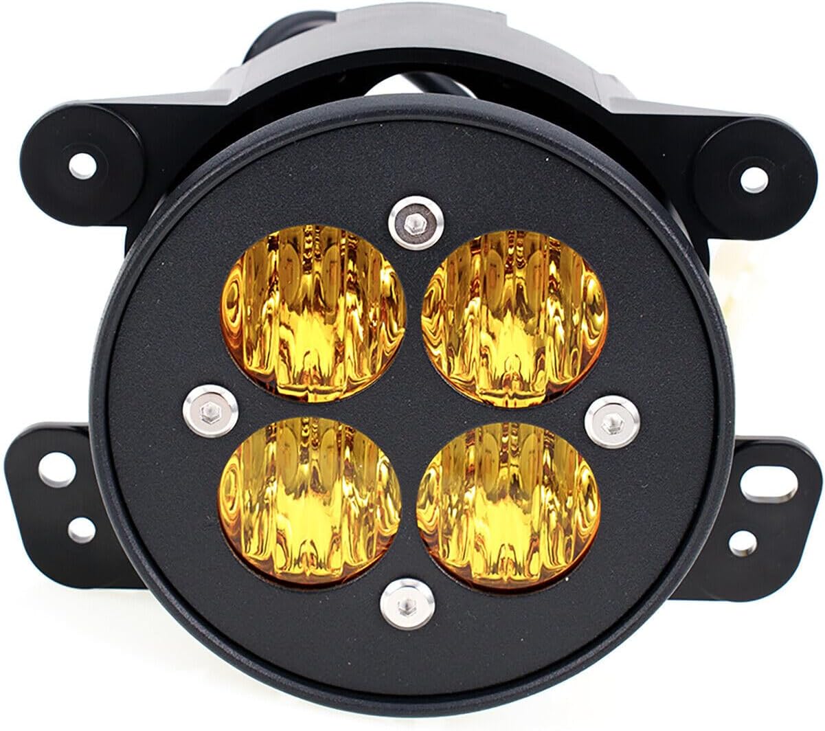 ya 7 8.24 baidi 2x Yellow LED Fog Light Kit for Jeep Cherokee for Wrangler JK JT for Dodge Journey 