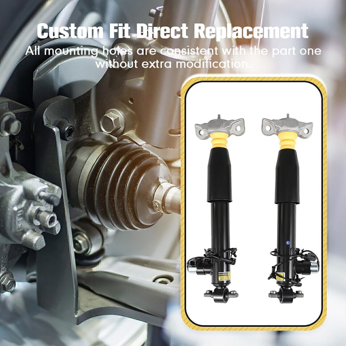 ya 10 9.16 baidi Pair Rear L&R Shock Absorber Struts Assys For for Lincoln MKZ 2013-2020 Gas Electric
