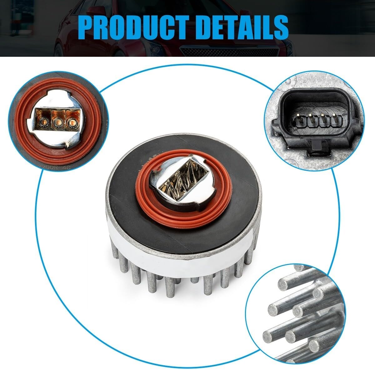 ya 7 8.24 baidi Fits for Cadillac CTS ATS 2013-2018 Replacement Tail Light Bulb LED Unit 84198978