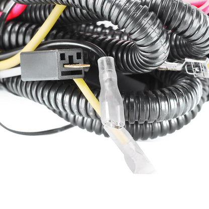 ya 5 8.10 Hot 12V Horn Wiring Harness Relay Kit Set Part for Car Truck Grille Mount Blast