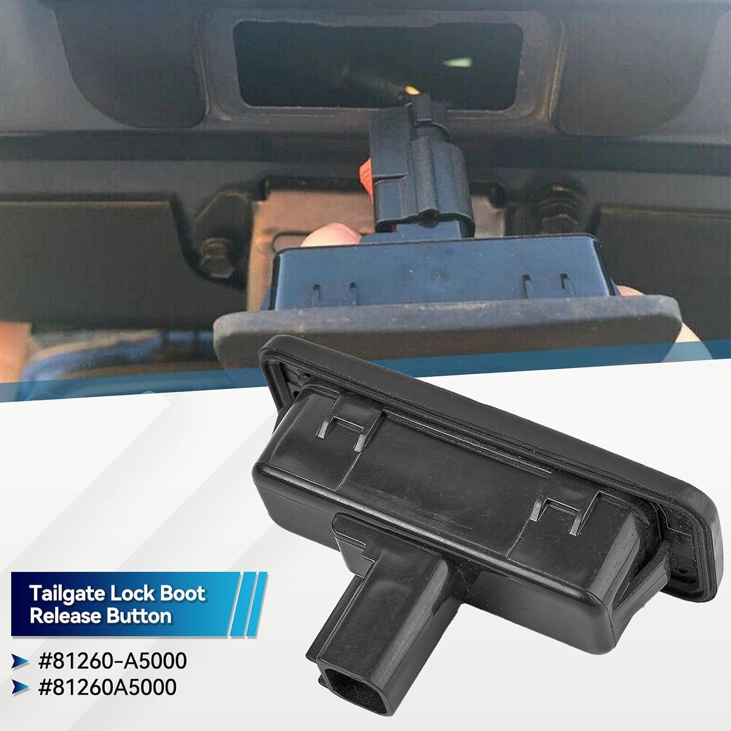ya 7 8.24 baidi Trunk Tailgate Button Release Boot Lid Switch for Hyundai I30 GD Hatchback 12-17