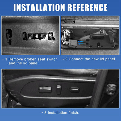 ya 6 8.24 baidi 8 Way Power for SEAT Control Switch 12450254 fit for GMC Sierra Right Passenger Side