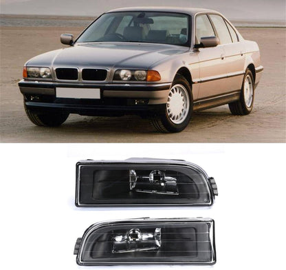 ya 10 9.16 zhengce Front Bumper Fog Light lamp For E38 7 740i 740iL 750i 750iL 1995-2000