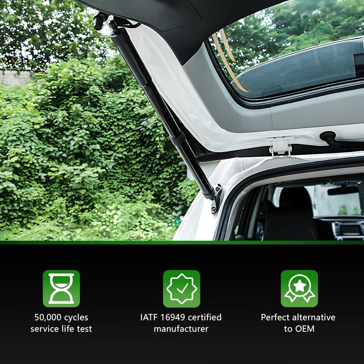 ya 10 9.16 baidi 2PCS Left &Right Power Hatch Lift Support for Kia Sedona 2015 2016-2021 3.3L