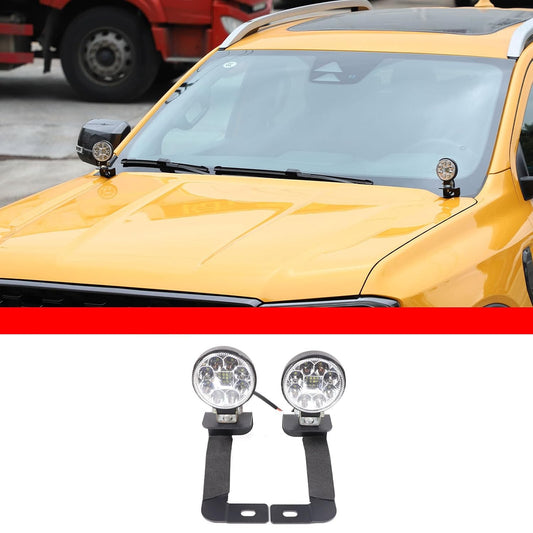 ya 6 8.14 Suitable for Ford Ranger 2023-2024 LED Light pod Cover Groove Installation Bracket with Low Profile