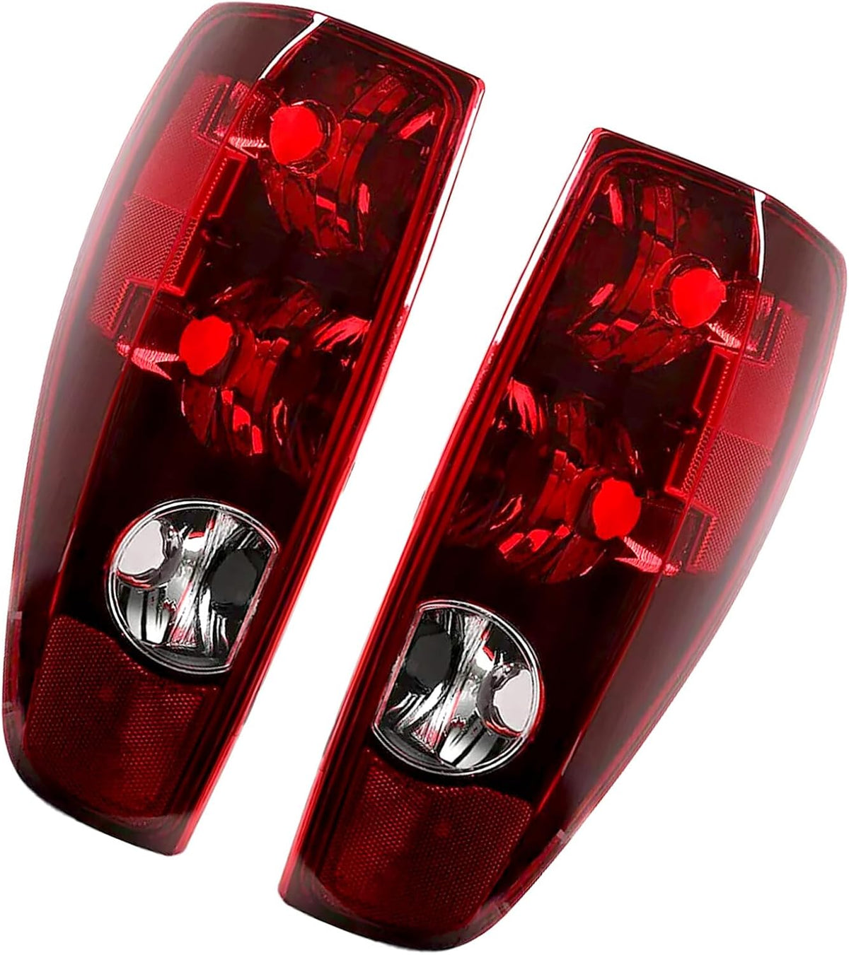 ya 10 9.16 zhengce Pair Red Clear Rear Brake Tail Lights Fit For 04-12 for Chevy Colorado/for