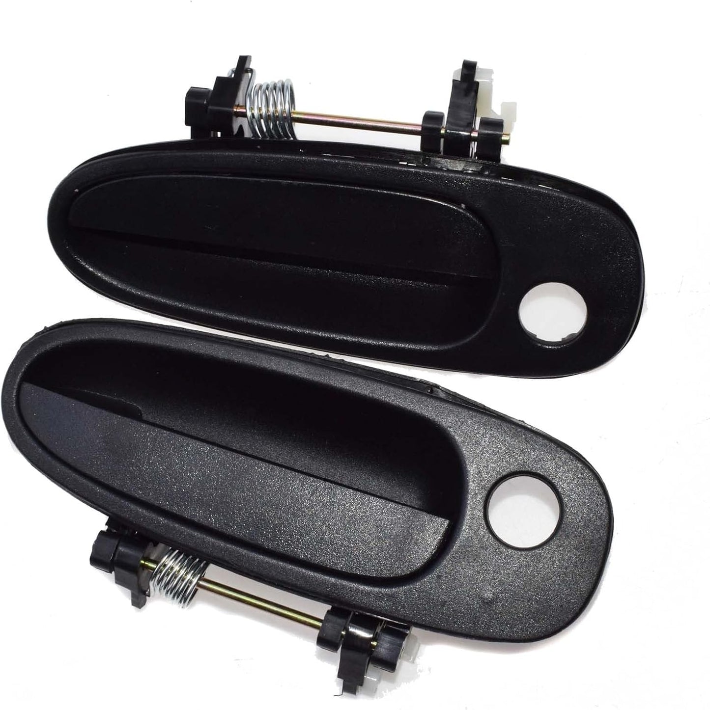 ya 5 8.10 Suitable for Toyota for Corolla 93-97 Exterior Door Handle Left and Right Black 2 Pieces